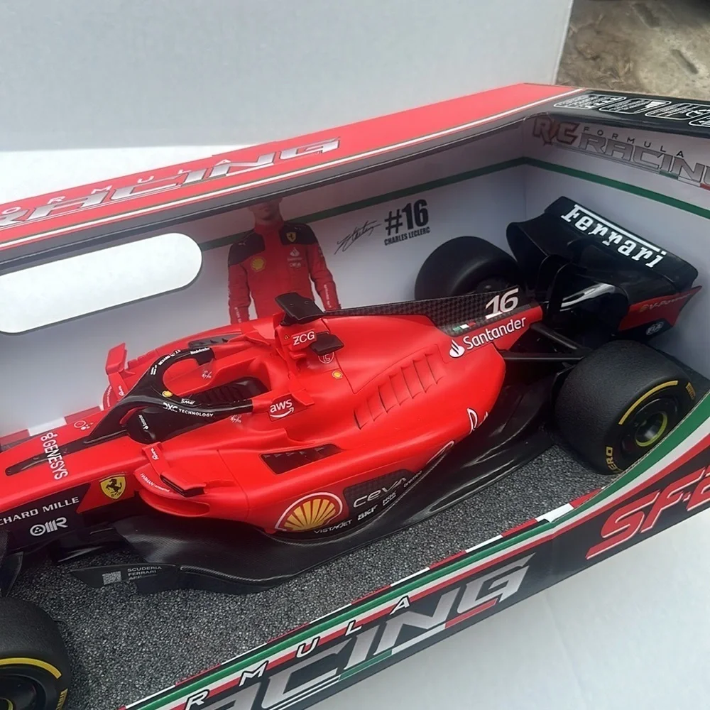 Ferrari Red Formula 1 Toy Car Sleek Design
